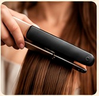Lissage des cheveux, illustration